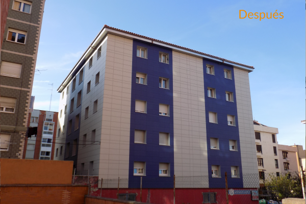 Calle Balmes 44, Gijón (después)