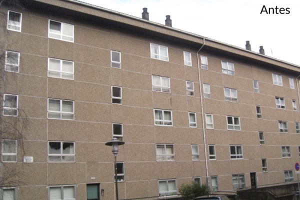 Rua Modesto Brocos, Santiago de Compostela (antes)